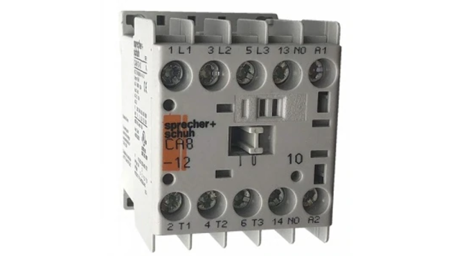 Pump Contactor - Sprecher + Schuh CA8-12-10-220W Contactor-12A IEC, 220–240V Coil 
